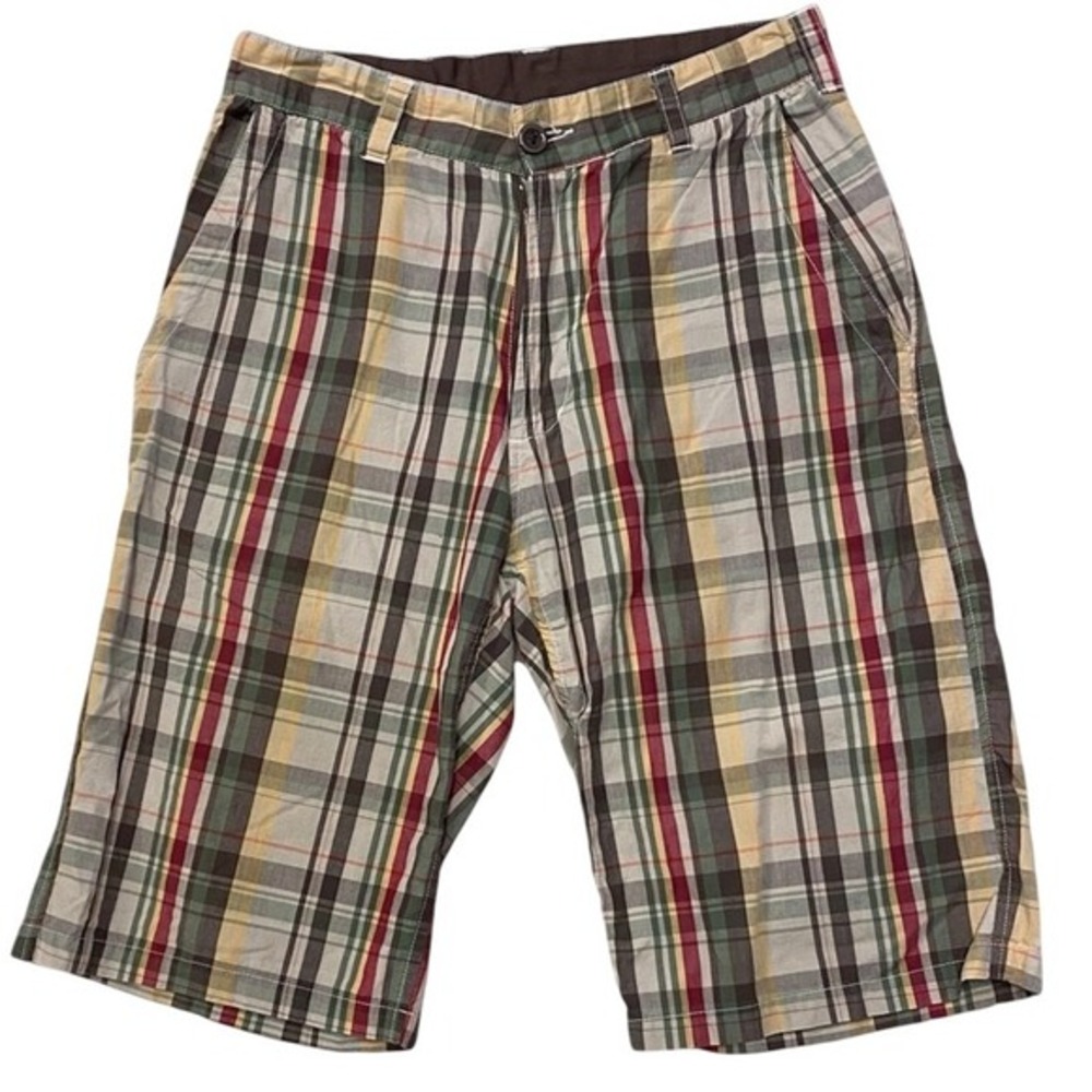 Kavu‎ Mens Plaid Cotton Shorts Size 30 Casual Everyday Wear